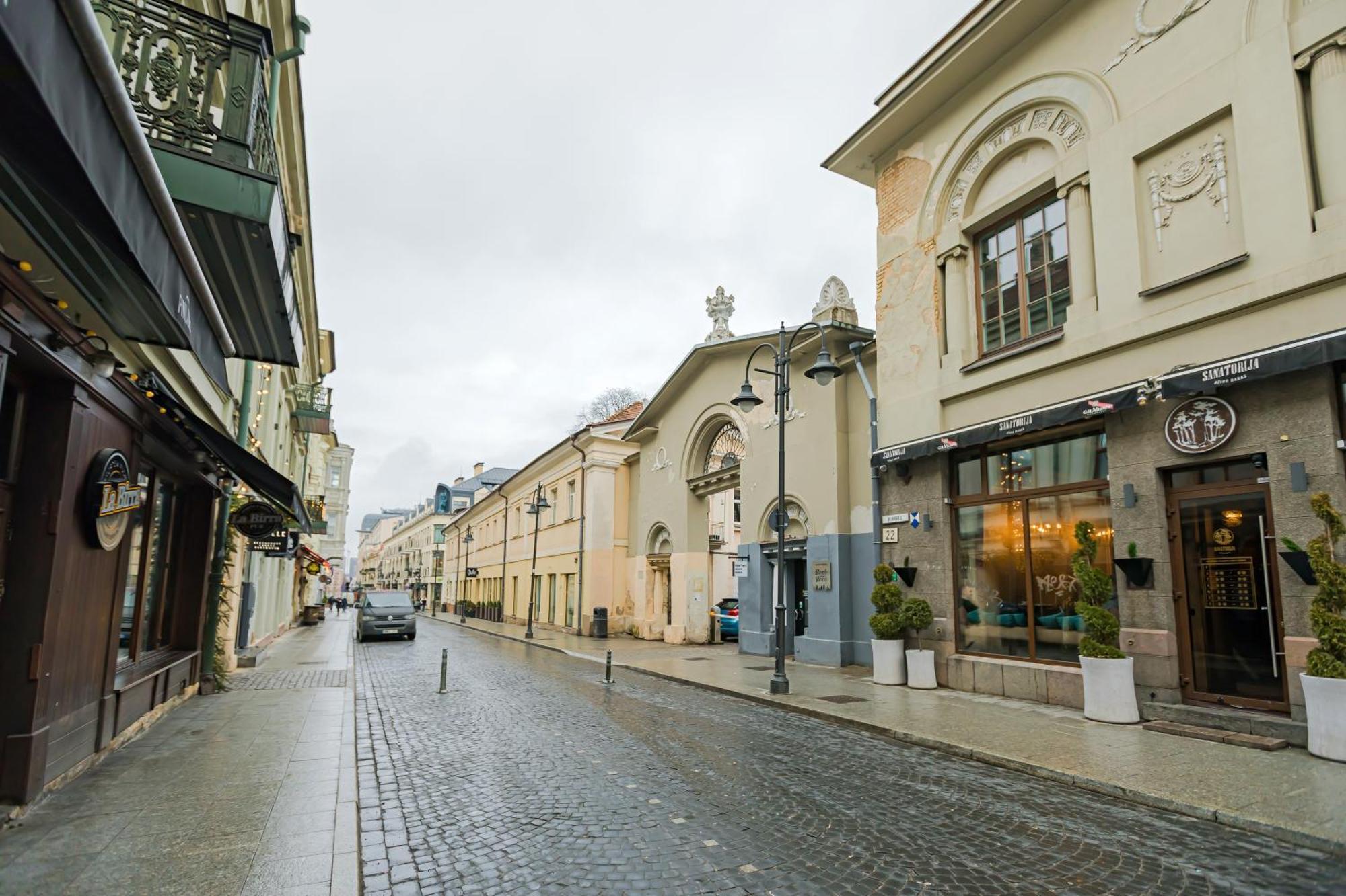 Cozy Studio And Standard Apartments In The Heart Of Oldtown VNO Eksteriør billede